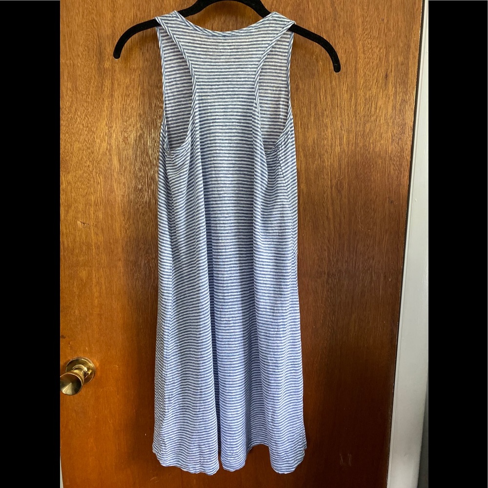 Vineyard Vines Blue and White Striped Mini Dress - Picture 3 of 3
